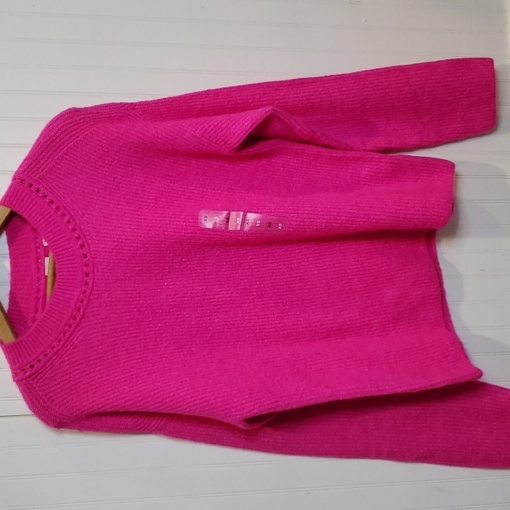 NWT Gap Ribbed Stretch sweater XS‎